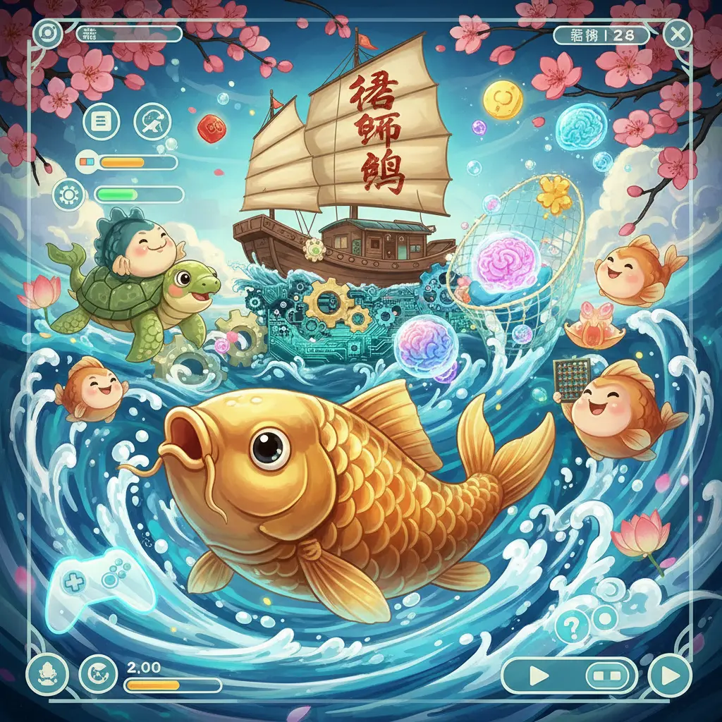 捕魚遊戲 - 益智休閒遊戲