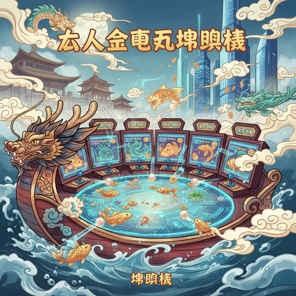 捕魚機 - 六人座電子捕魚機