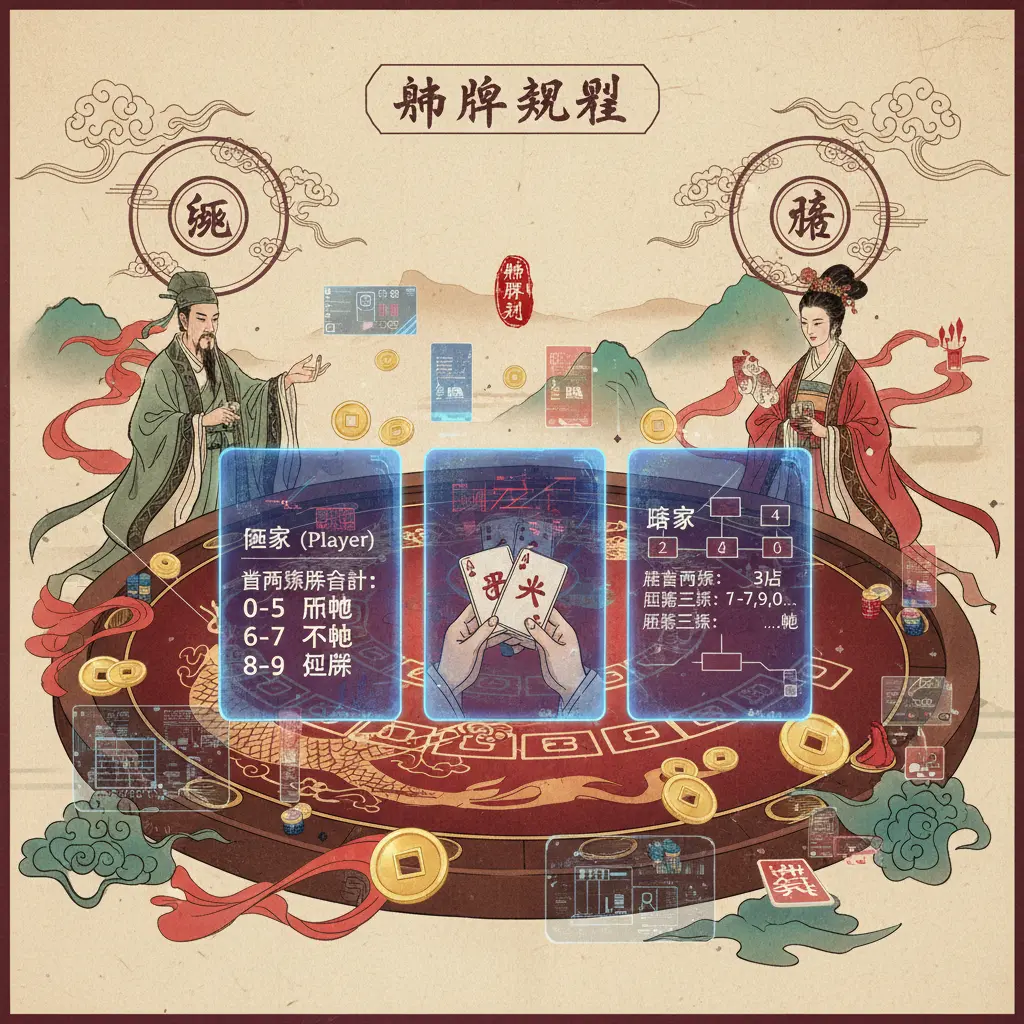 百家樂 - 補牌規則