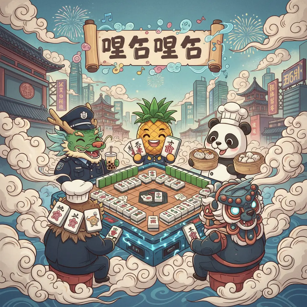 哩咕哩咕 - 港式臺灣麻將