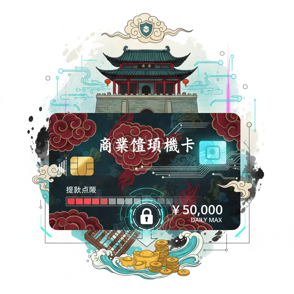 提款上限 - 商業櫃員機卡