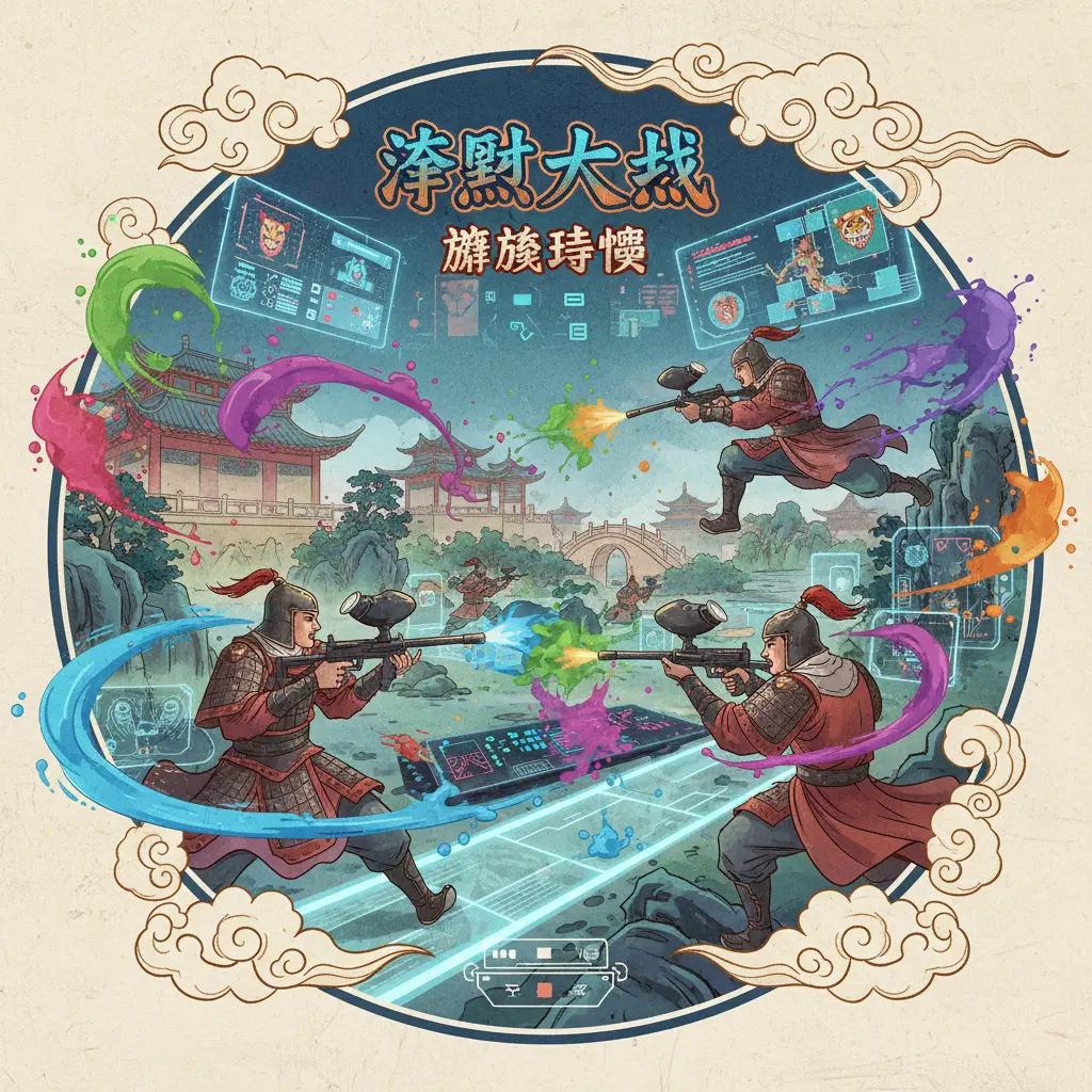 遊戲體驗 - 漆彈大戰