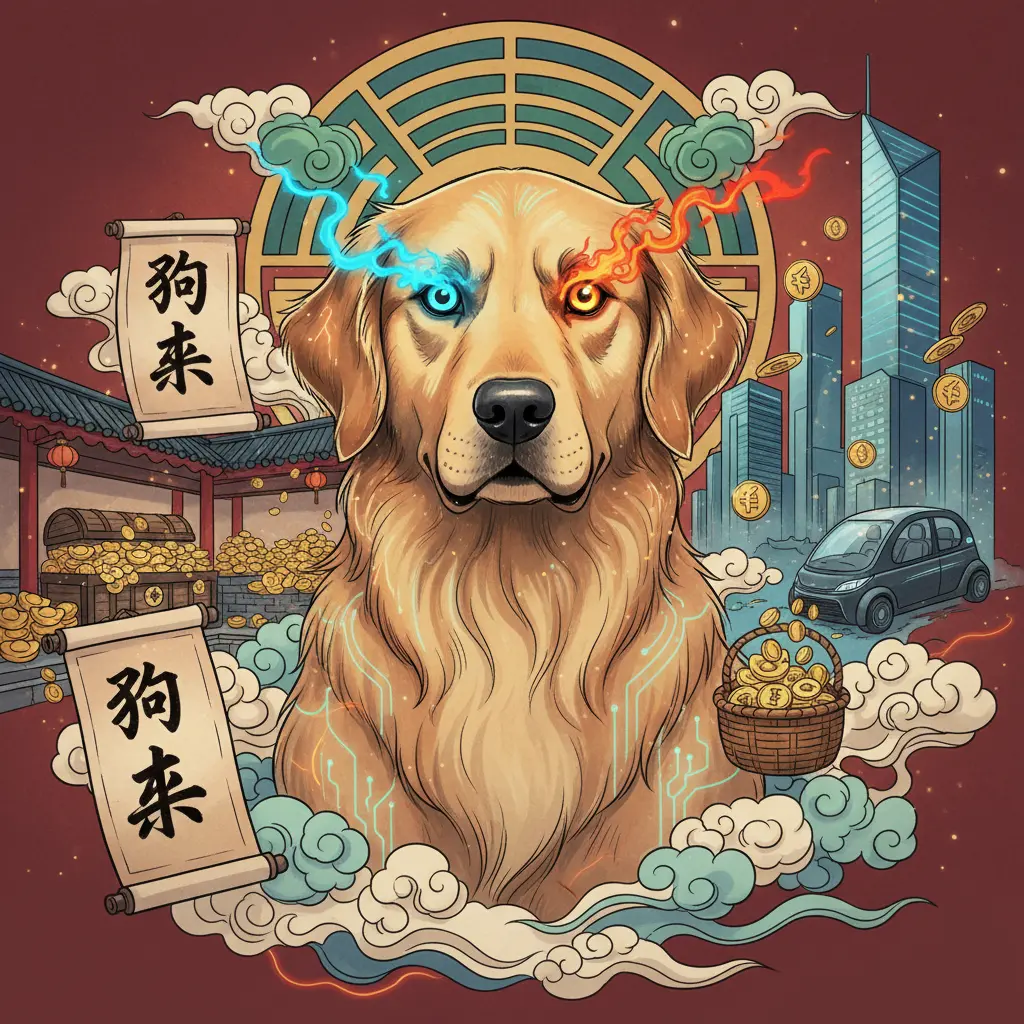 狗來富 - 陰陽眼