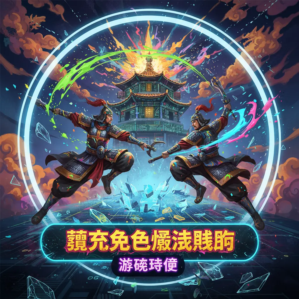 遊戲體驗 - 螢光彩色爆漆戰鬥