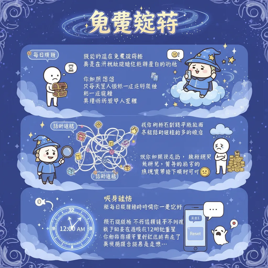 掌握免費旋轉技巧：手遊每日獎勵與資源管理攻略