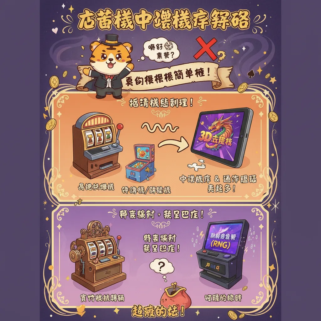 掌握老虎機與角子機的中獎機率技巧