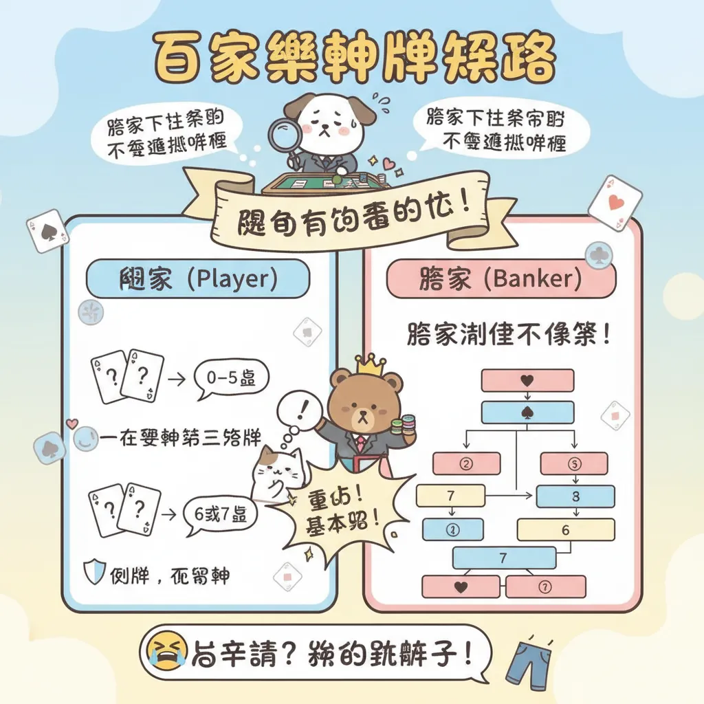 掌握百家樂補牌規則與莊家下注策略技巧