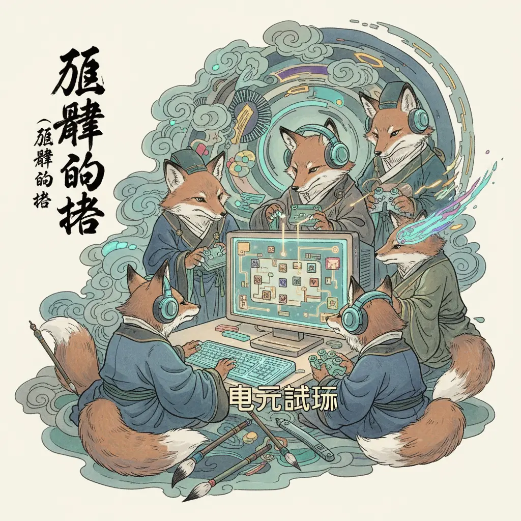 電子試玩 - 狐羣勾搭