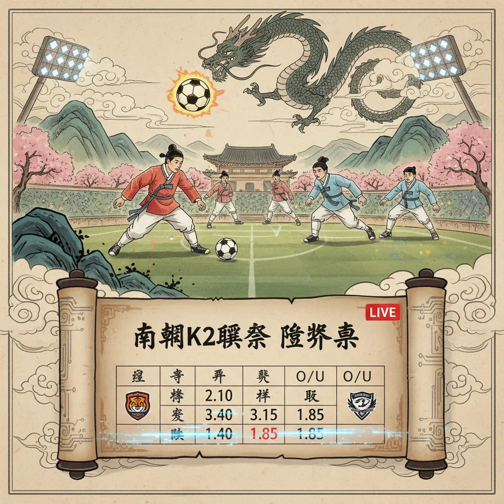 賠率表 - 南韓K2聯賽