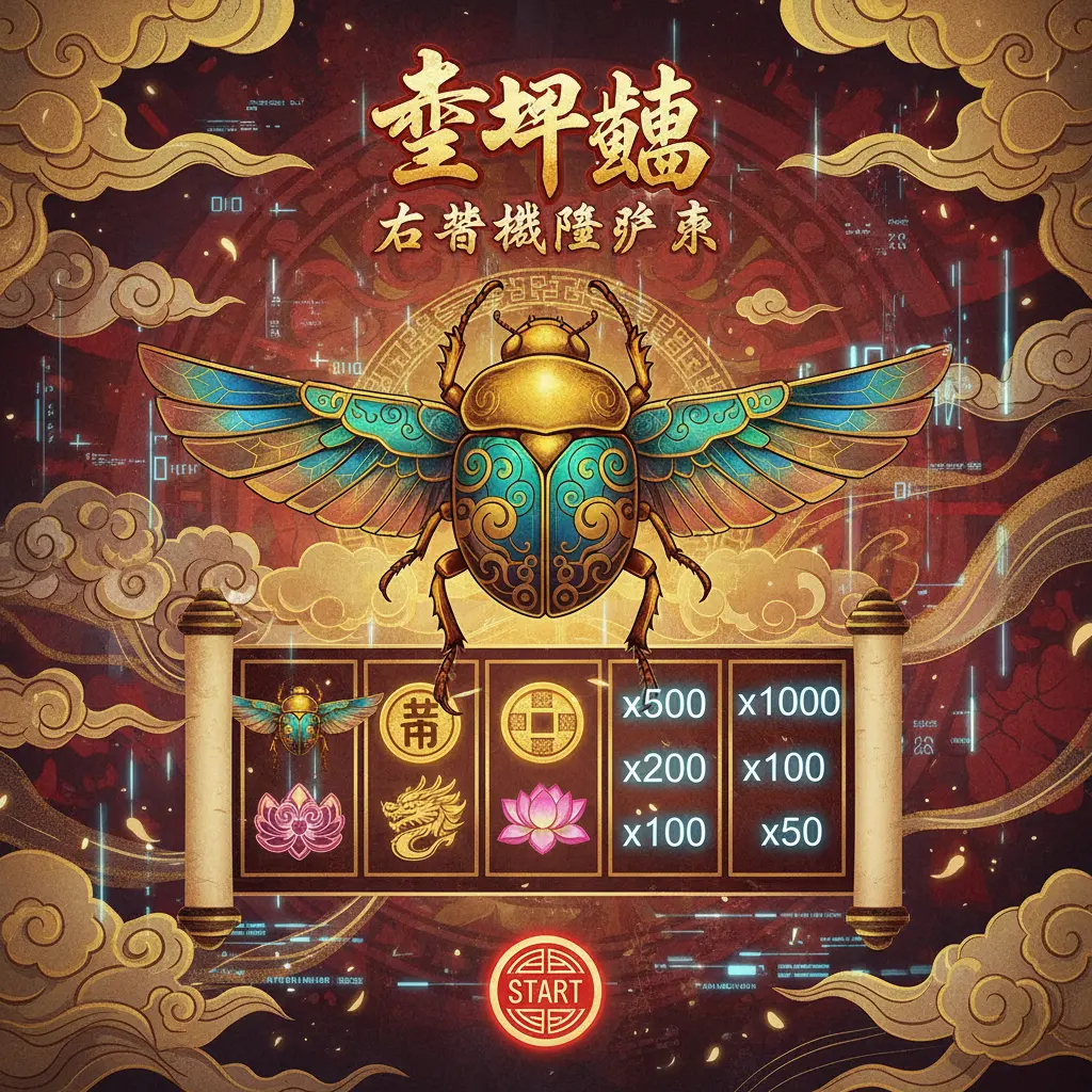 老虎機賠率表 - 聖甲蟲