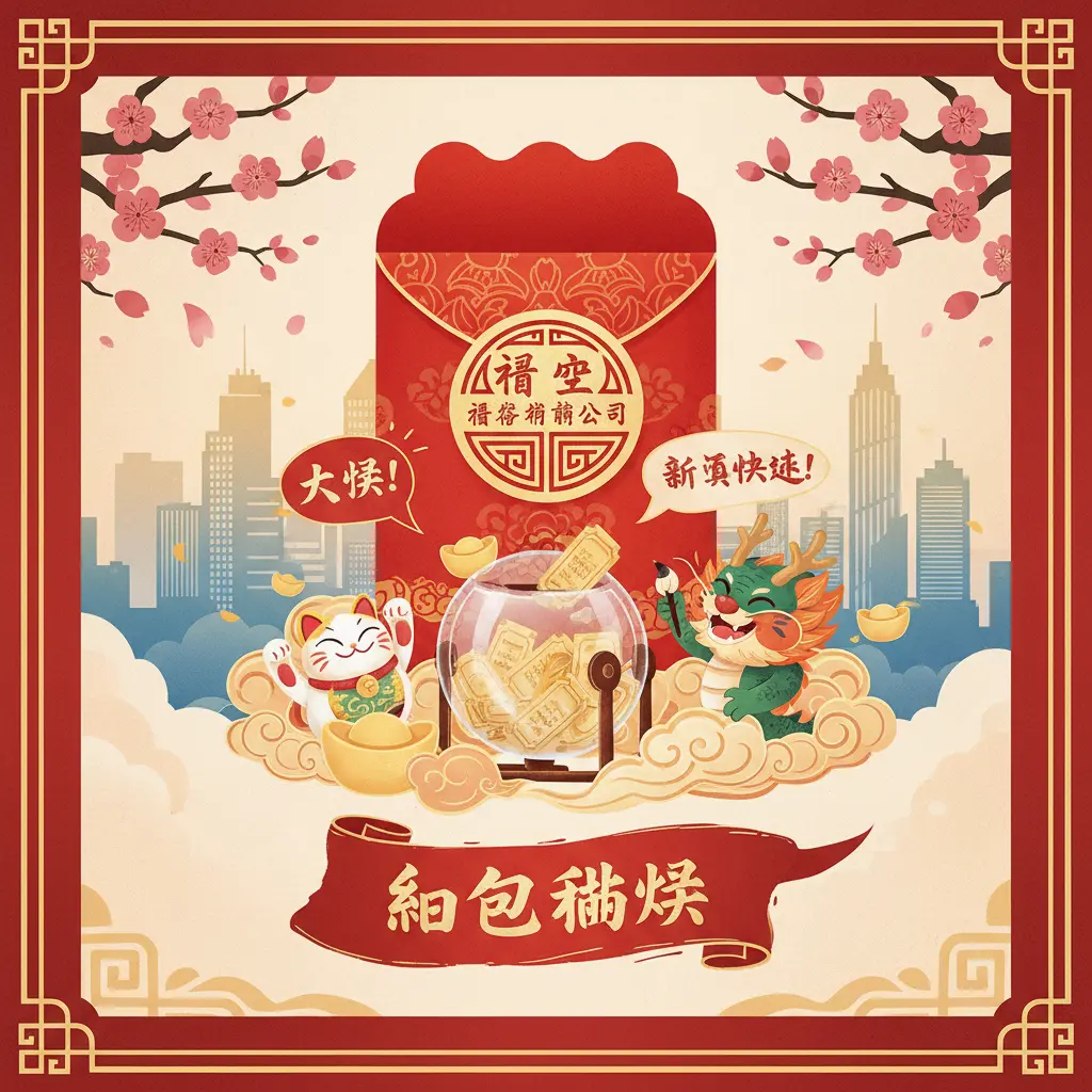 紅包抽獎 - 景宜股份有限公司