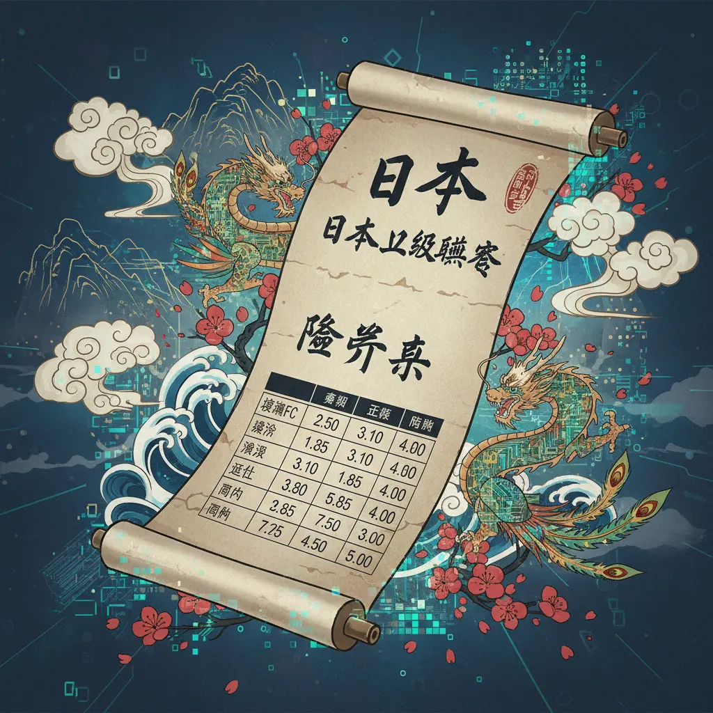 賠率表 - 日本乙級聯賽