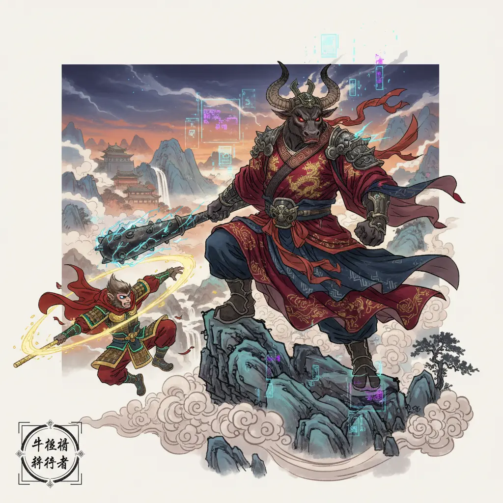 孫行者 - 牛魔王